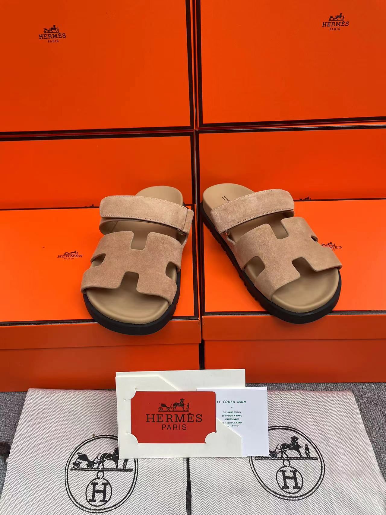 Hermes Slippers